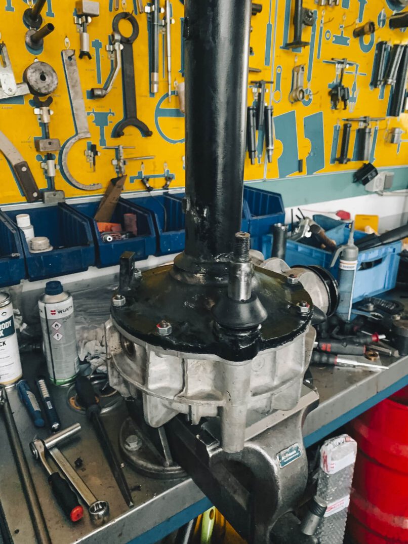 Zusammenbau des Differentials