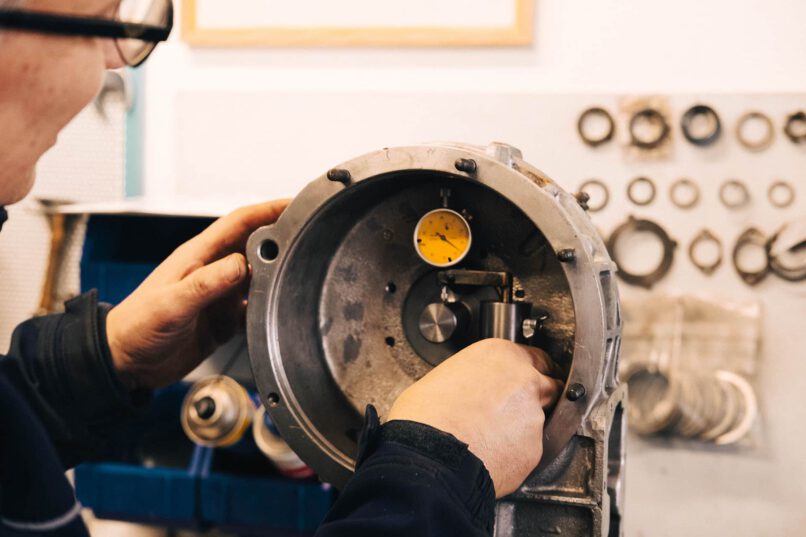 Einstellung des Differentials zur Reibungsminderung