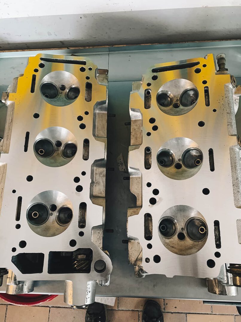 Die geplanten GTV6 Zylinderköpfe