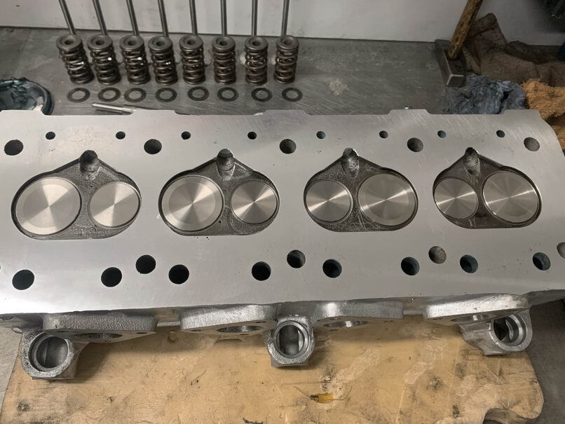 Lamborghini Urraco Zylinderköpfe optimiert und geplant